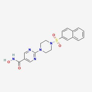 Chemical structure of R306465(JNJ-16241199)