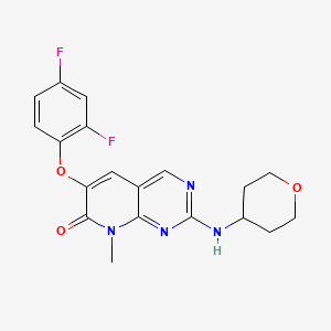 Chemical structure of R1487