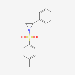 Chemical structure of 1-(4-Methylbenzenesulfonyl)-2-phenylaziridine