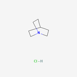 Chemical structure of Quinuclidine Hydrochloride