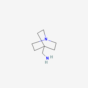 Chemical structure of Quinuclidin-4-ylmethanamine