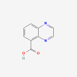 Chemical structure of Quinoxaline-5-carboxylic acid