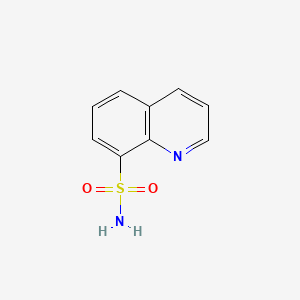 Chemical structure of 8-Quinolinesulfonamide