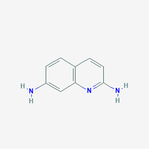 Chemical structure of Quinoline-2,7-diamine