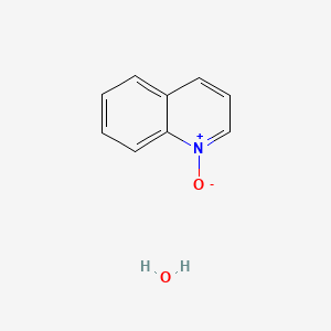 Chemical structure of Quinoline N-Oxide Hydrate