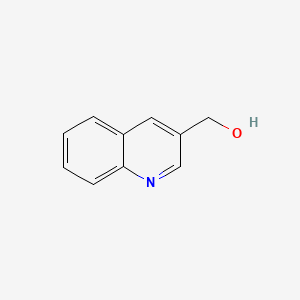 Chemical structure of Quinolin-3-ylmethanol
