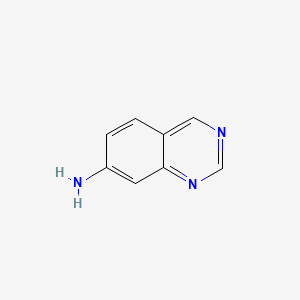 Chemical structure of Quinazolin-7-amine
