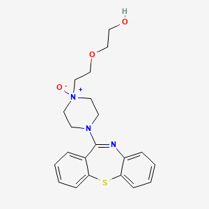 Chemical structure of Quetiapine N-Oxide