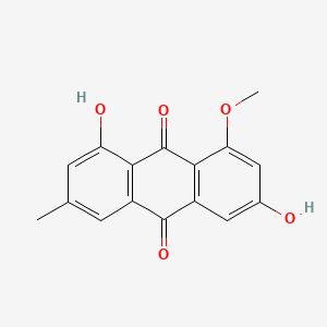 Chemical structure of Questin