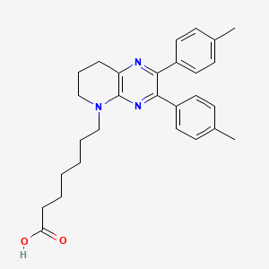 Chemical structure of QCC-374