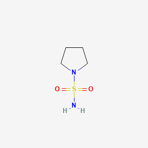 Chemical structure of Pyrrolidine-1-sulfonamide