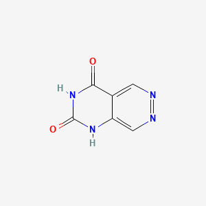 Chemical structure of Pyrimido[4,5-d]pyridazine-2,4(1H,3H)-dione