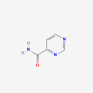 Chemical structure of Pyrimidine-4-carboxamide