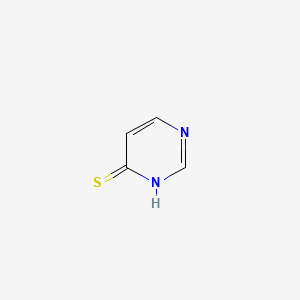 Chemical structure of Pyrimidine-4(3H)-thione
