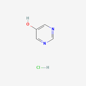 Chemical structure of Pyrimidin-5-ol hydrochloride