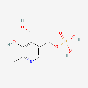 Chemical structure of Pyridoxol-d3 5’-Phosphate