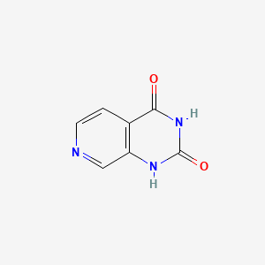 Chemical structure of Pyrido[3,4-d]pyrimidine-2,4(1H,3H)-dione