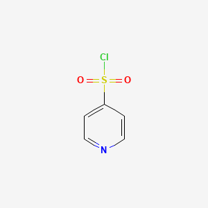 Chemical structure of Pyridine-4-sulfonyl chloride