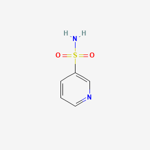 Chemical structure of Pyridine-3-sulfonamide