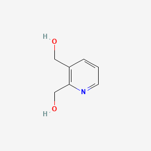 Chemical structure of Pyridine-2,3-dimethanol