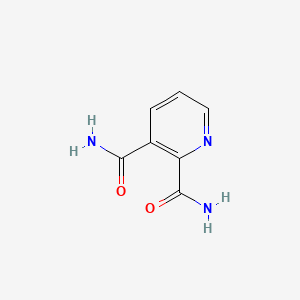 Chemical structure of Pyridine-2,3-dicarboxamide