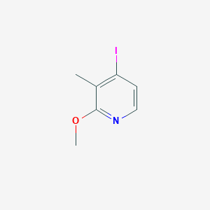 Chemical structure of 4-Iodo-2-methoxy-3-methylpyridine