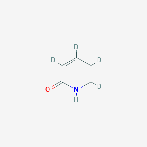 Chemical structure of pyridin-d4-2-ol