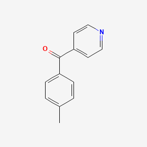 Chemical structure of Pyridin-4-yl-(p-tolyl)methanone