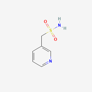 Chemical structure of Pyridin-3-ylmethanesulfonamide