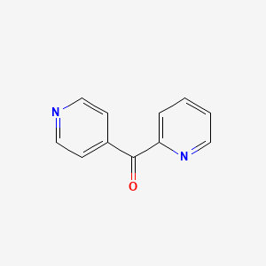 Chemical structure of 2-Pyridinyl(4-pyridinyl)methanone