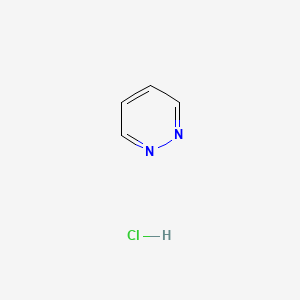 Chemical structure of Pyridazine hydrochloride