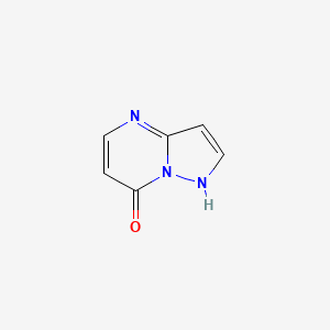 Chemical structure of Pyrazolo[1,5-a]pyrimidin-7-ol