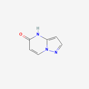 Chemical structure of Pyrazolo[1,5-a]pyrimidin-5(1H)-one