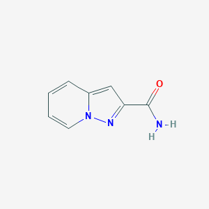 Chemical structure of Pyrazolo[1,5-a]pyridine-2-carboxamide