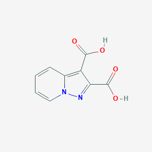 Chemical structure of Pyrazolo[1,5-a]pyridine-2,3-dicarboxylic acid