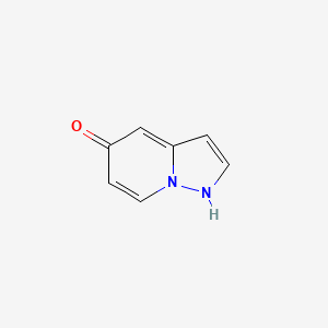 Chemical structure of Pyrazolo[1,5-a]pyridin-5-ol