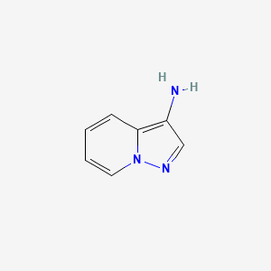 Chemical structure of Pyrazolo[1,5-a]pyridin-3-amine