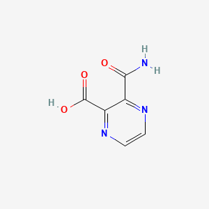 Chemical structure of Pyrazine-2,3-dicarboxylic Acid Monoamide