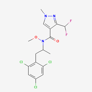 Chemical structure of Pydiflumetofen