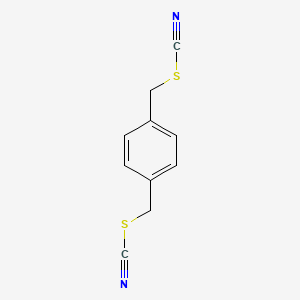 Chemical structure of p-Xylylene Dithiocyanate