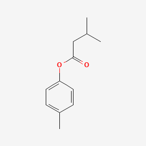 Chemical structure of p-Tolyl Isovalerate