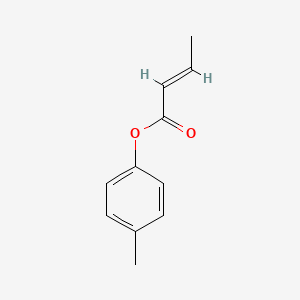 Chemical structure of p-Tolyl Crotonate