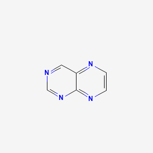 Chemical structure of Pteridine