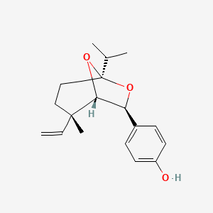 Chemical structure of Psoracorylifol C