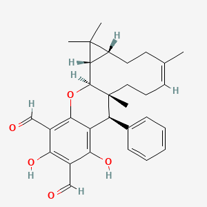 Chemical structure of Psiguadial D