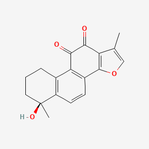 Chemical structure of Tanshinol B