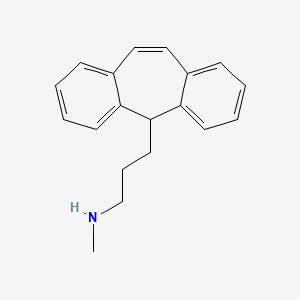 Chemical structure of PROTRIPTYLINE