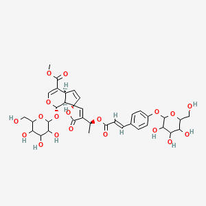 Chemical structure of Protoplumericin A
