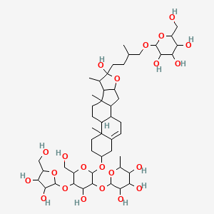 Chemical structure of Proto-pa