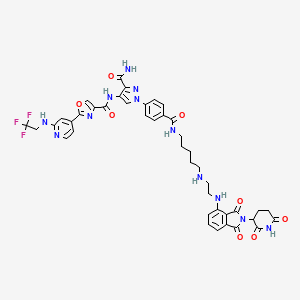 Chemical structure of PROTAC IRAK4 degrader-6